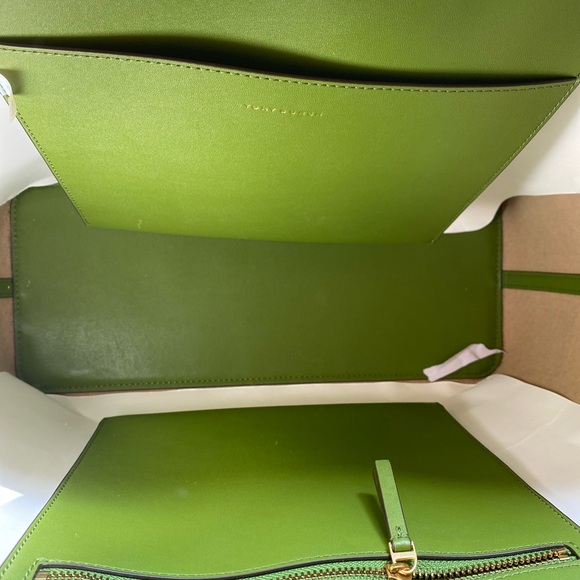 TORY BURCH Blake Straw Tote NWT - Picture 7 of 16